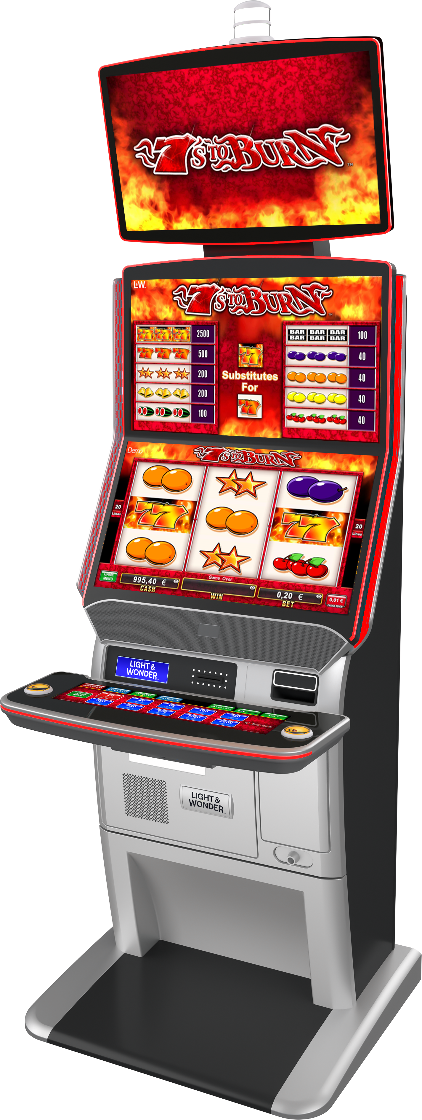 7s to Burn - REEL CHOICE Cabinet